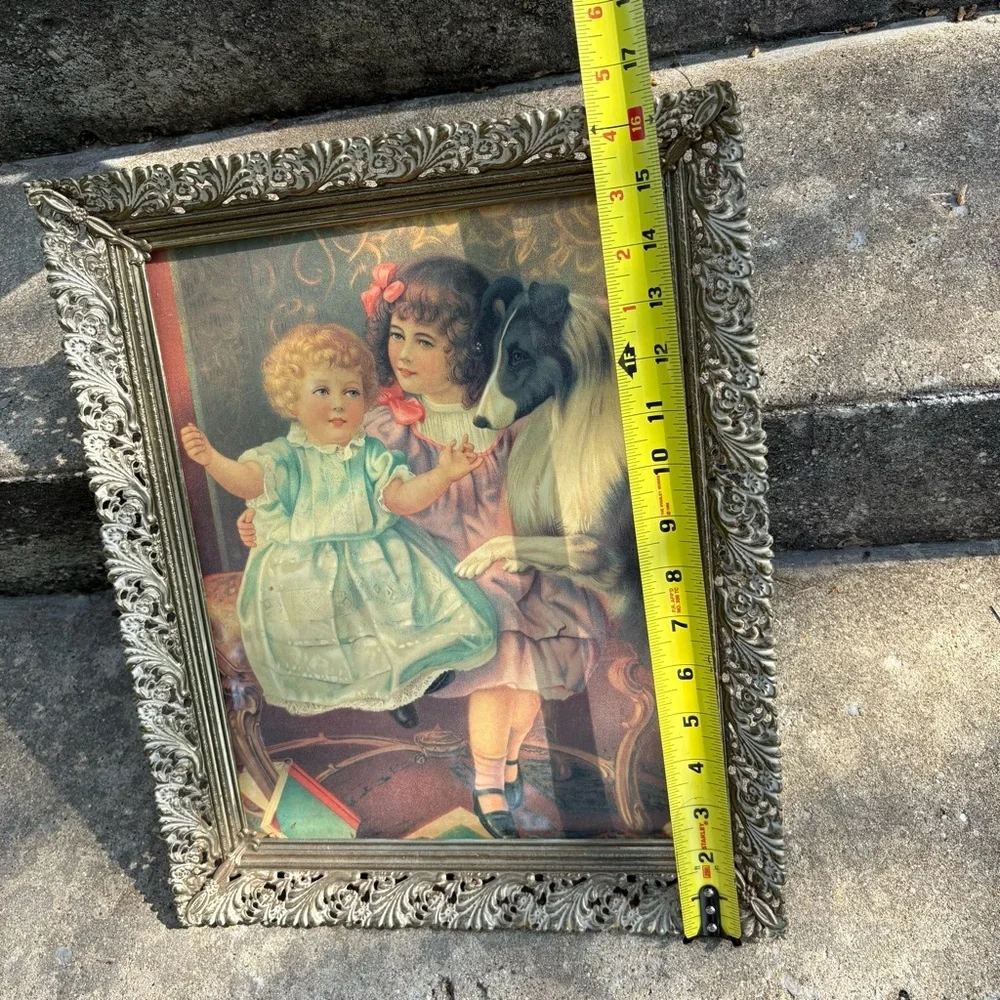 Vintage 14x17 gold