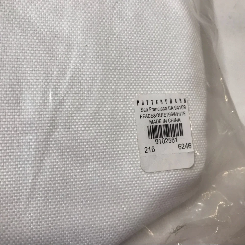 Pottery Barn Peace and Quiet Blackout Noise Reducing Curtain 50