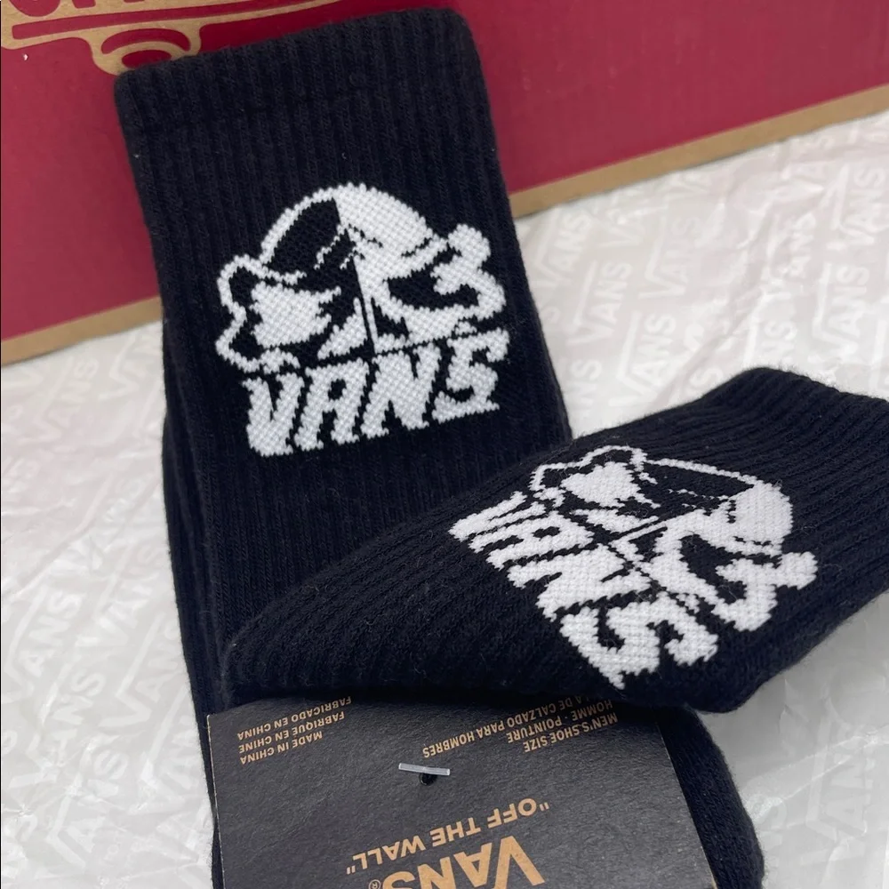 Vans Major Type Crew Socks (1 pair)  Style VN000NCFBLK