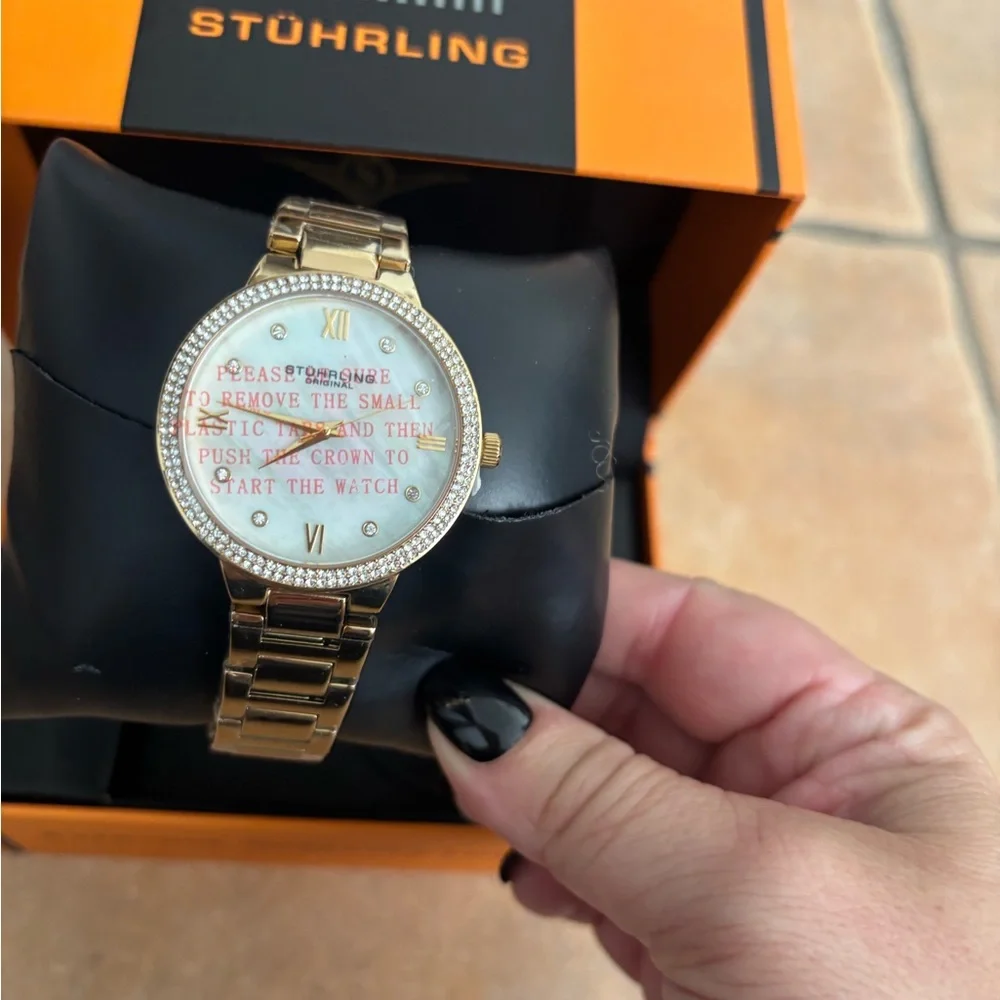 Stuhrling Original Gold Smartwatch