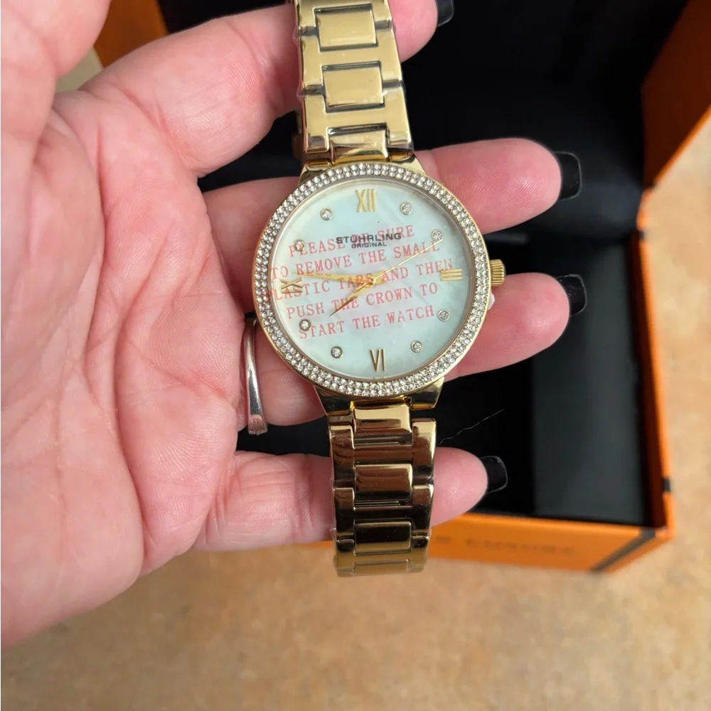 Stuhrling Original Gold Smartwatch