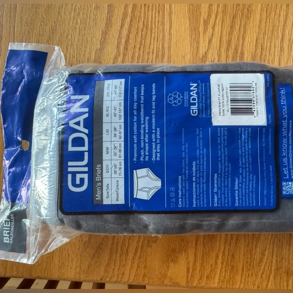 Gildan pack briefs