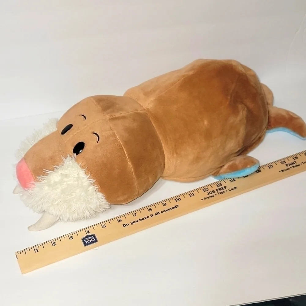Flip-a-zoo Plush Harper Dolphin flips to Willow Walrus