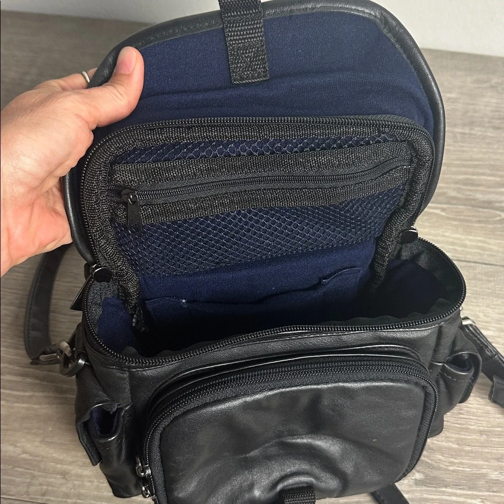 N/A leather crossbody