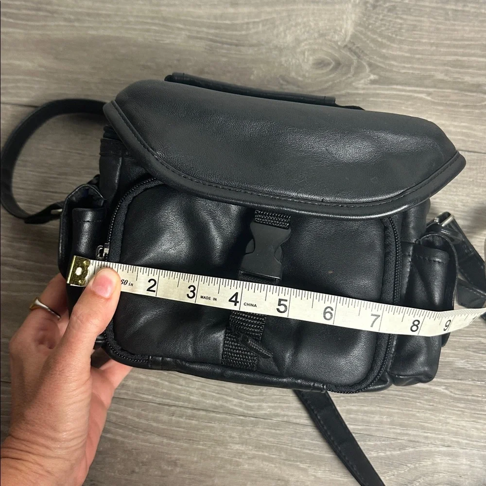 N/A leather crossbody
