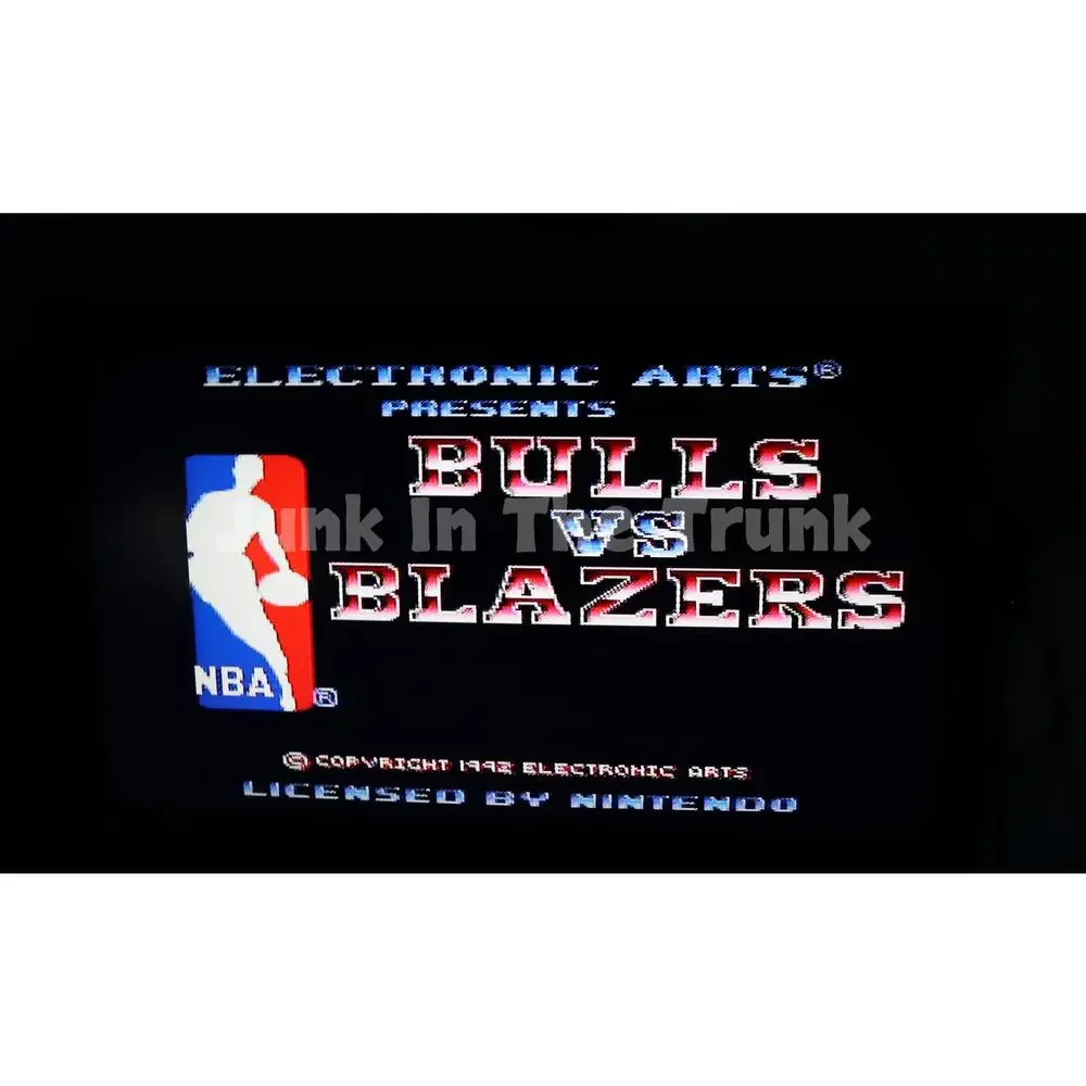 working Bulls vs Blazers game