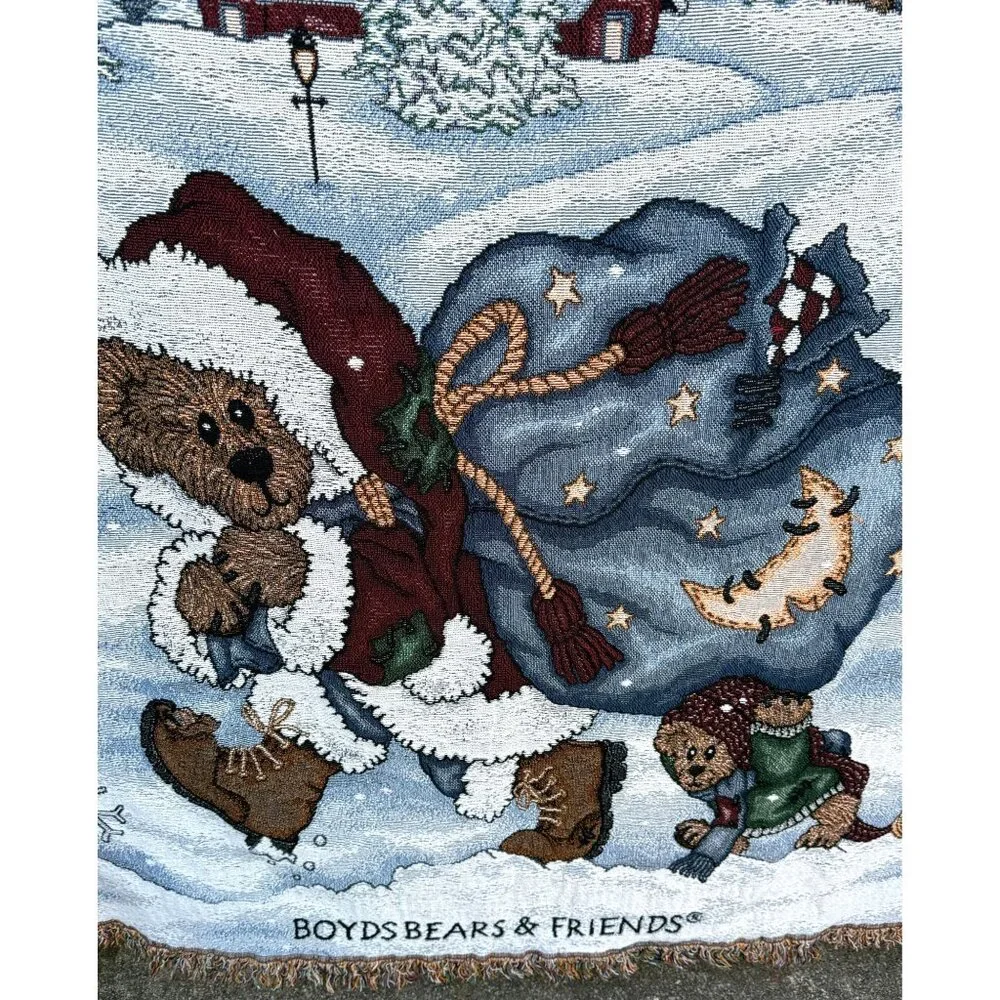 Boyds Bears & Friends throw featuring