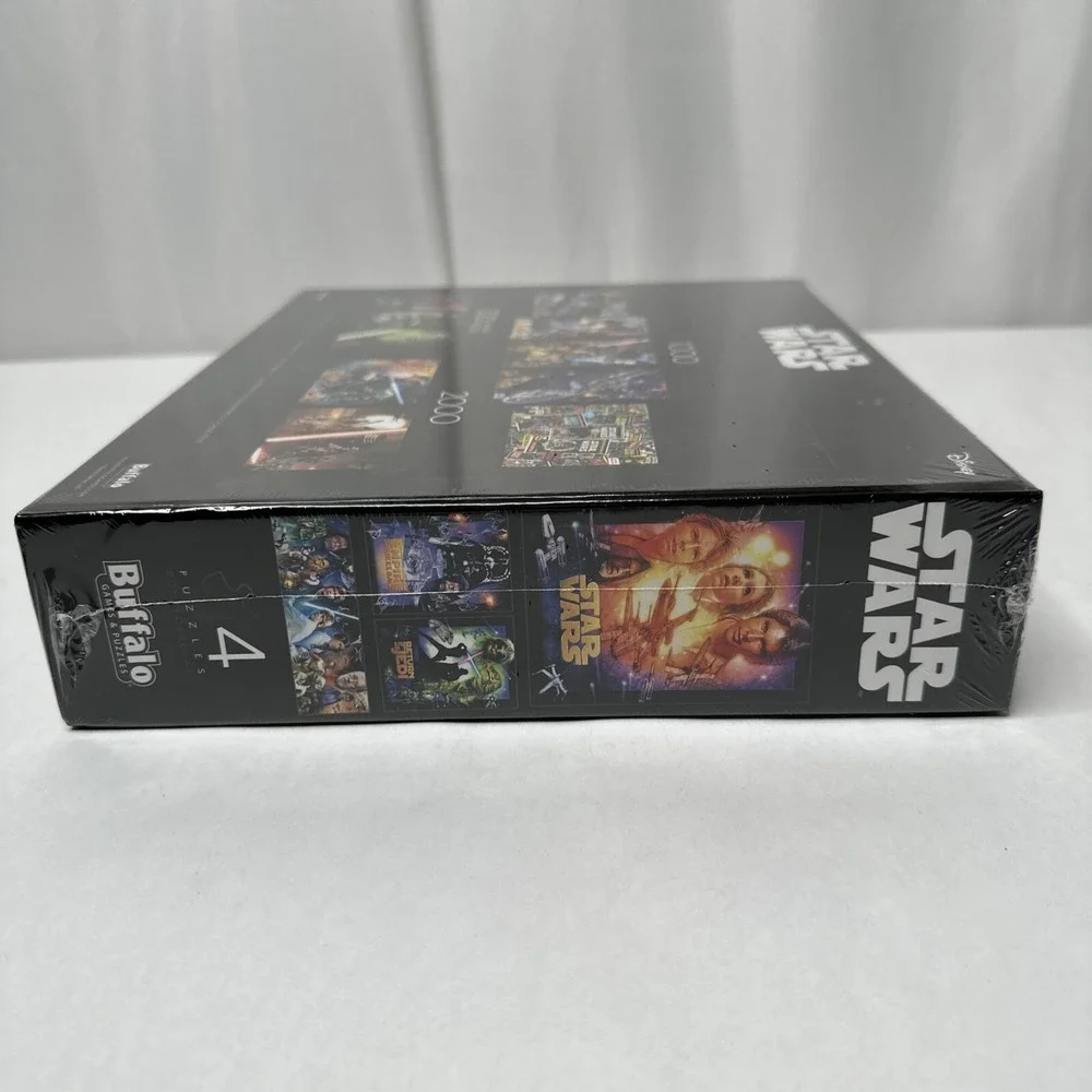 Star Wars Puzzle 300 & 500 Piece 4 Puzzle Set - 3 Sealed Built Complete