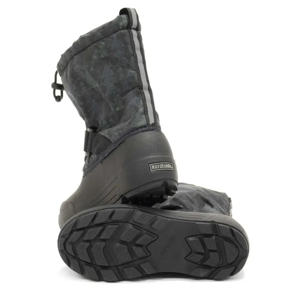 Northside Frosty Black Kids Snow Boots NWT - Size 4