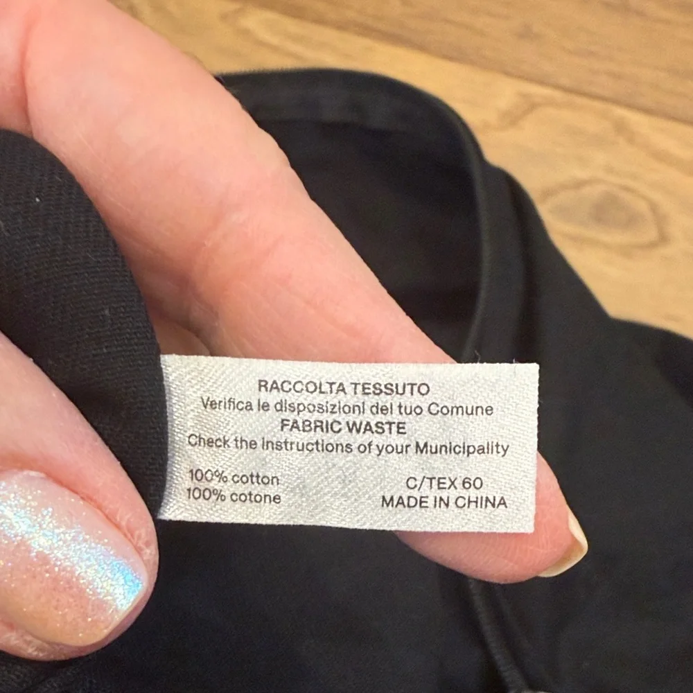 Zegna black garment