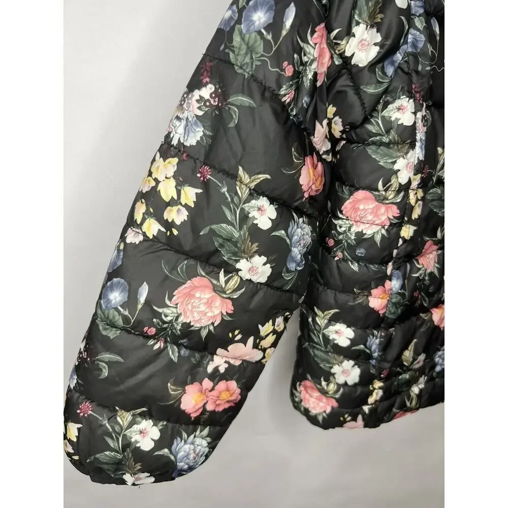 Primark floral puffer