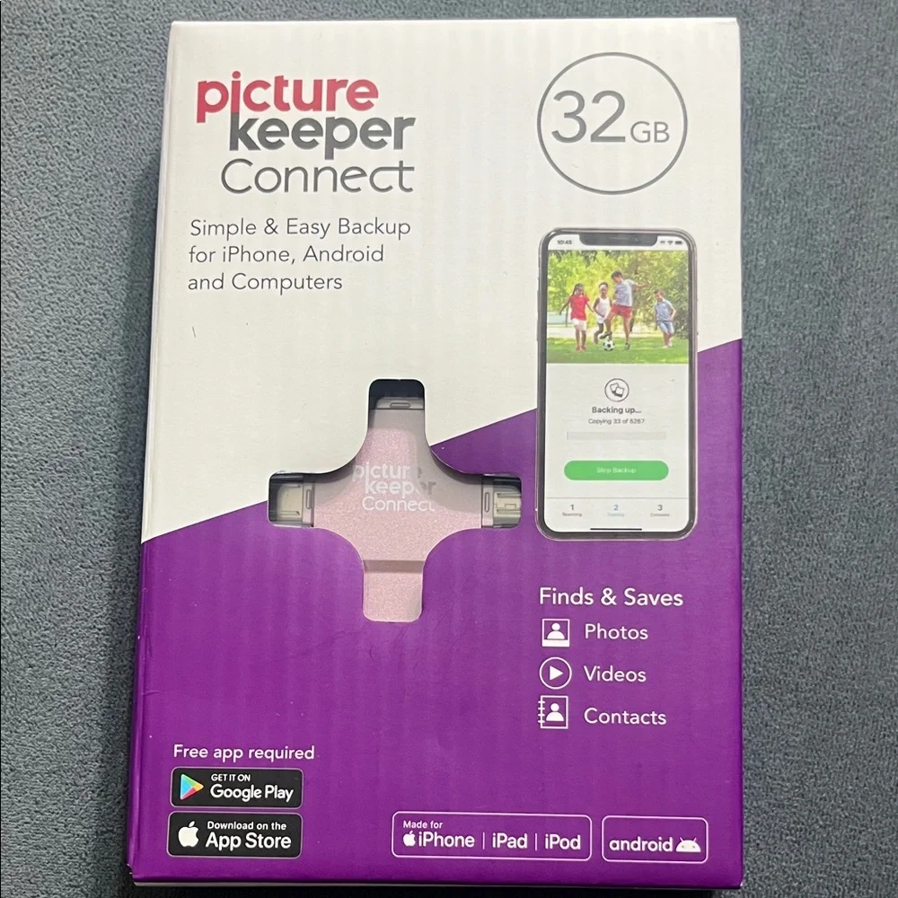 Picture Keeper Connect 32GB Backup Device