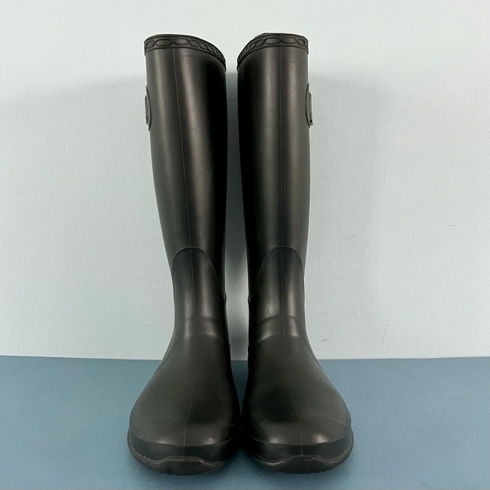 Kamik Olivia Waterproof‎ Black Rubber Rain Boots