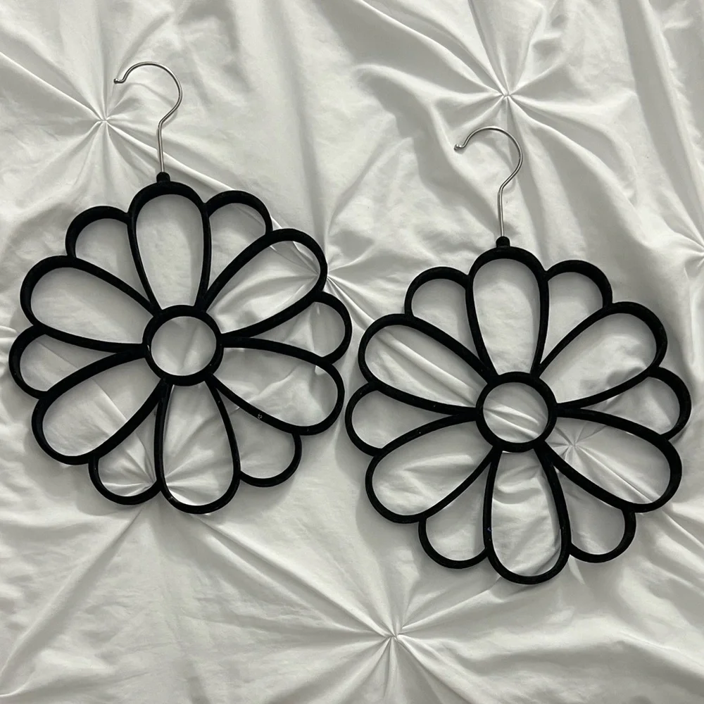 Velvet Flower Hangers