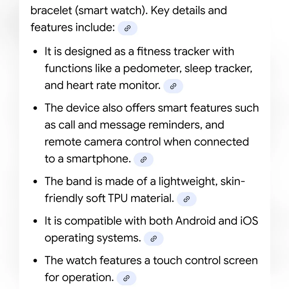 Smart Bracelet Black