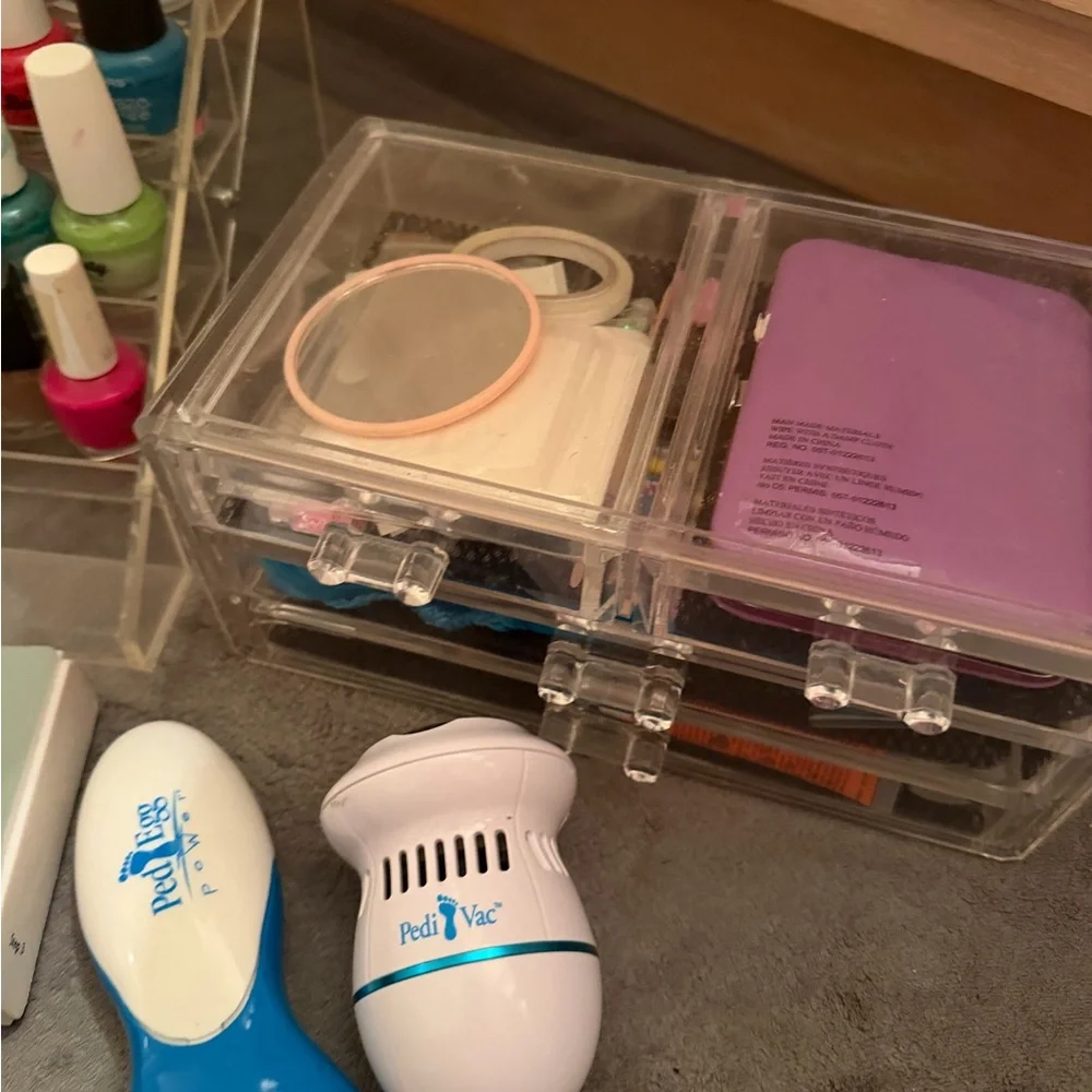 Clear Acrylic Nail Polish Organizer