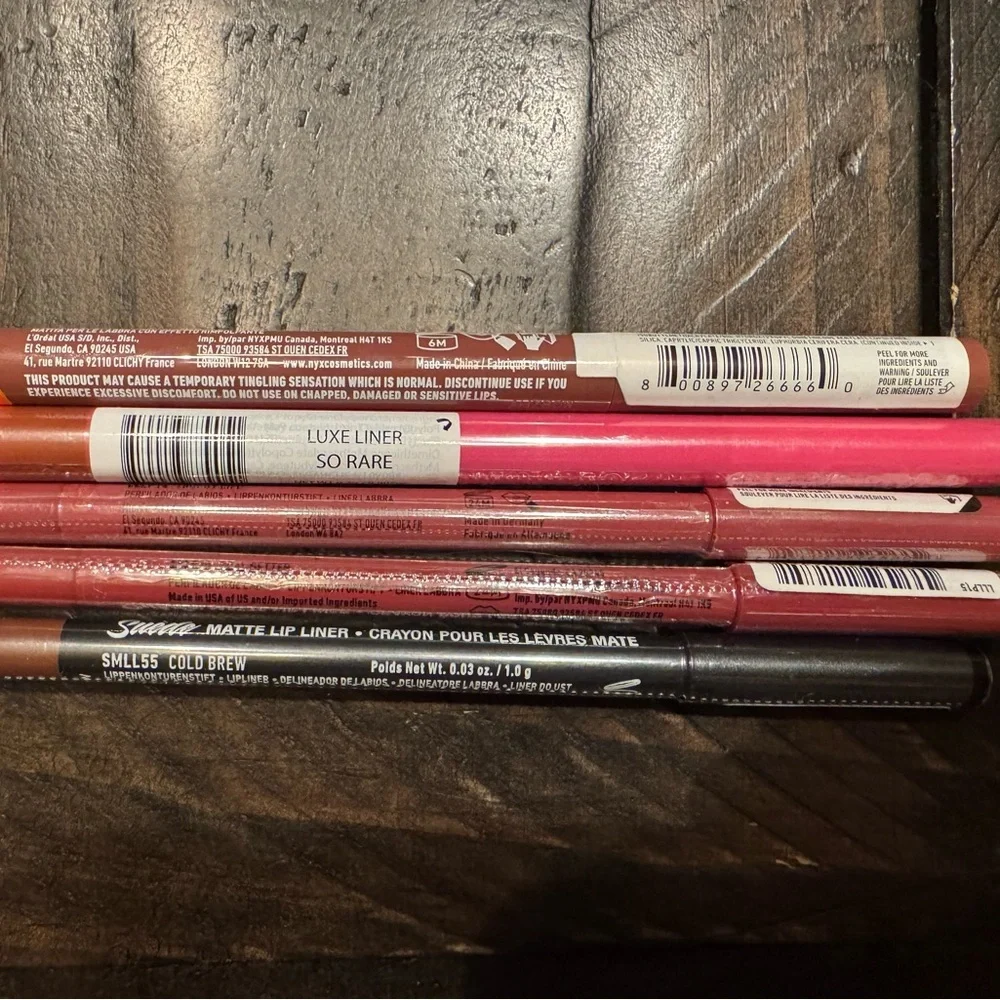 NYX set lip