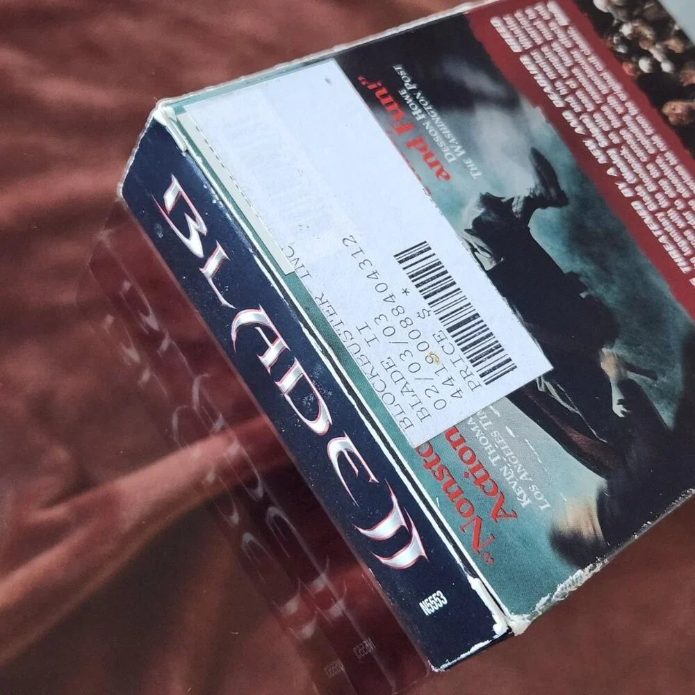 Blade II - 2002 - VHS tape