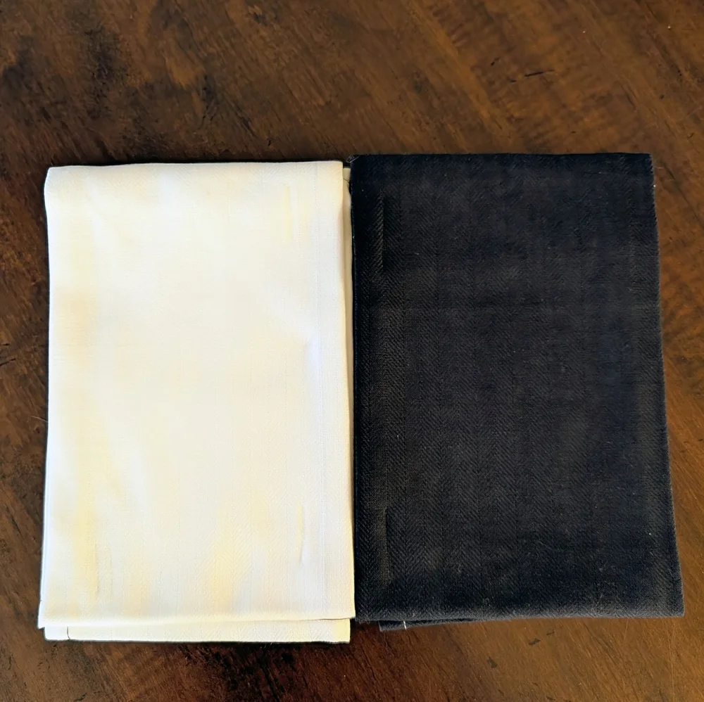 Crate & Barrel Halloween Dish Towels
