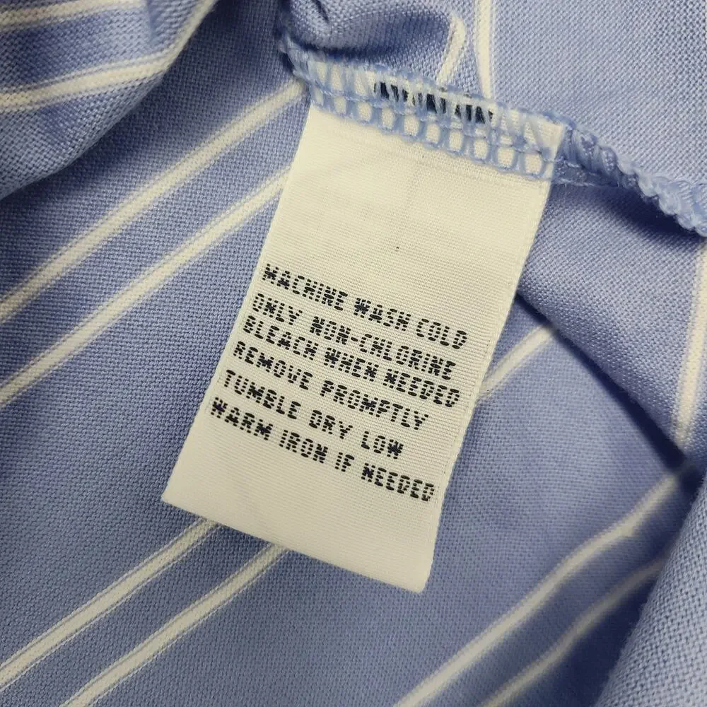 Polo by Ralph Lauren Men's Polo Shirt Light Blue Logo Pima Cotton Pony Logo L
