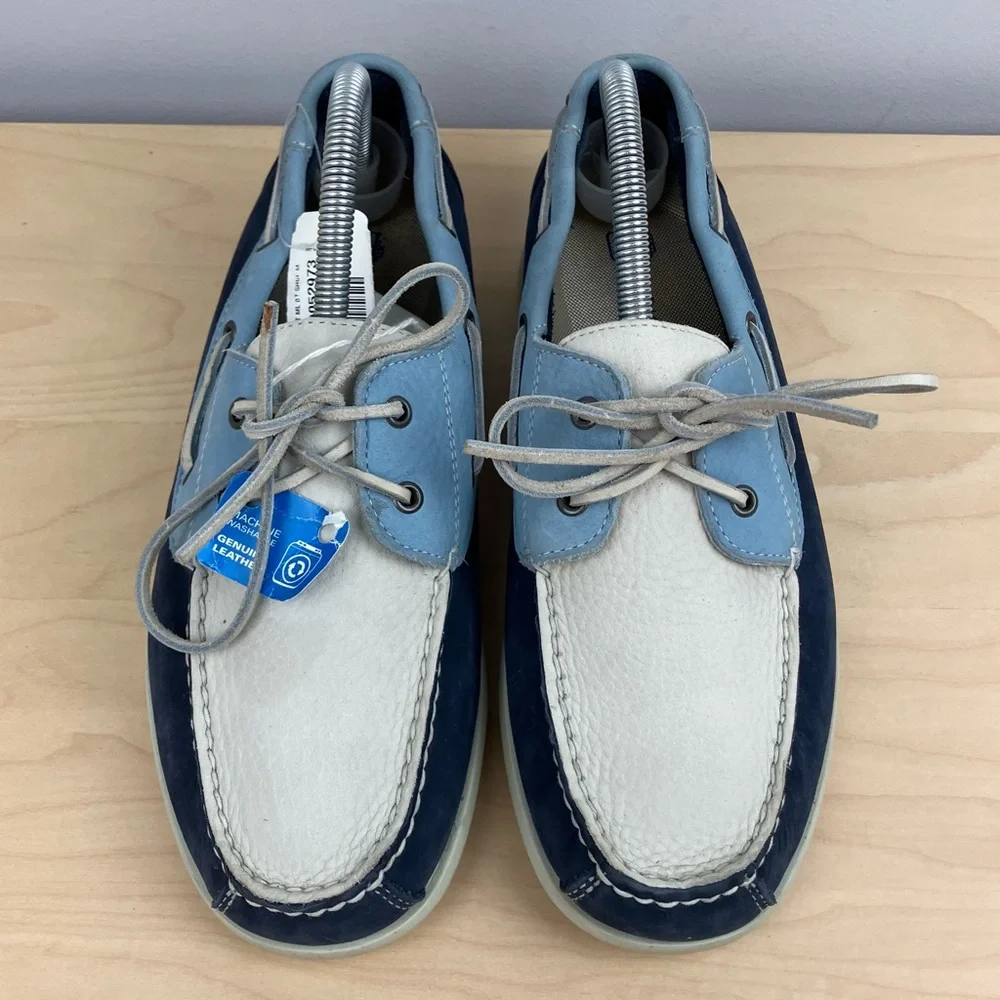 Rockport blemishes have leather