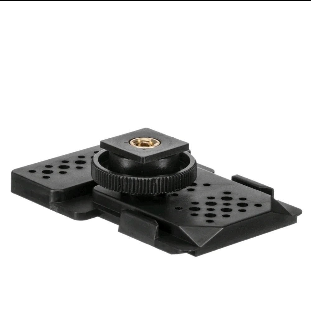Black Camera Mount New Adapter + Sennheiser Lav + Optical Audio Cable + Stereo C