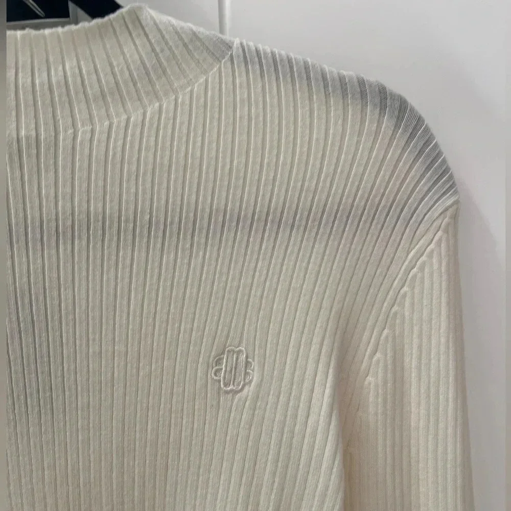 Maje Ribbed-knit turtleneck sweater- Size 1; Brand New Condition with Tags
