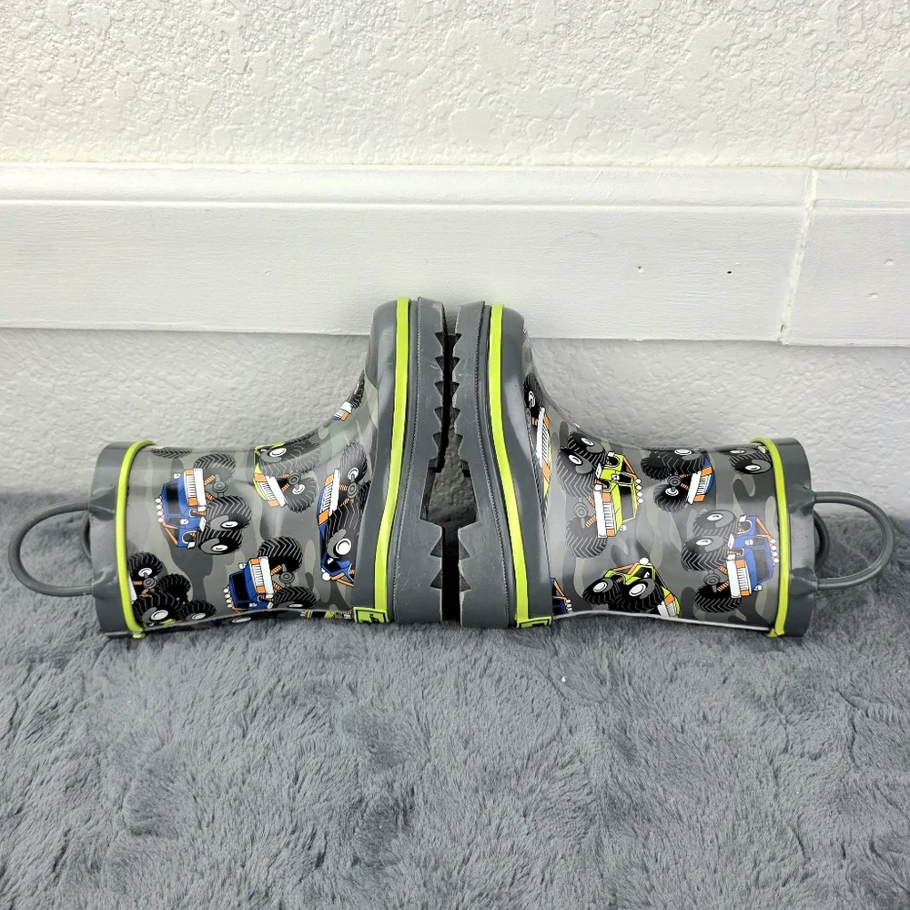 Western Chief Monster Truck Rain Boot Kids Size 5/6