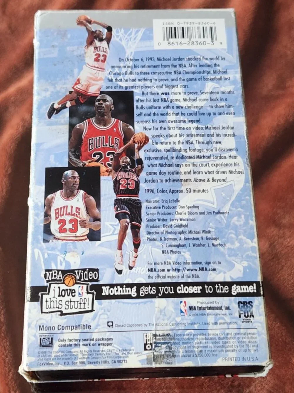 Michael Jordan: Above & Beyond - 1996 - VHS