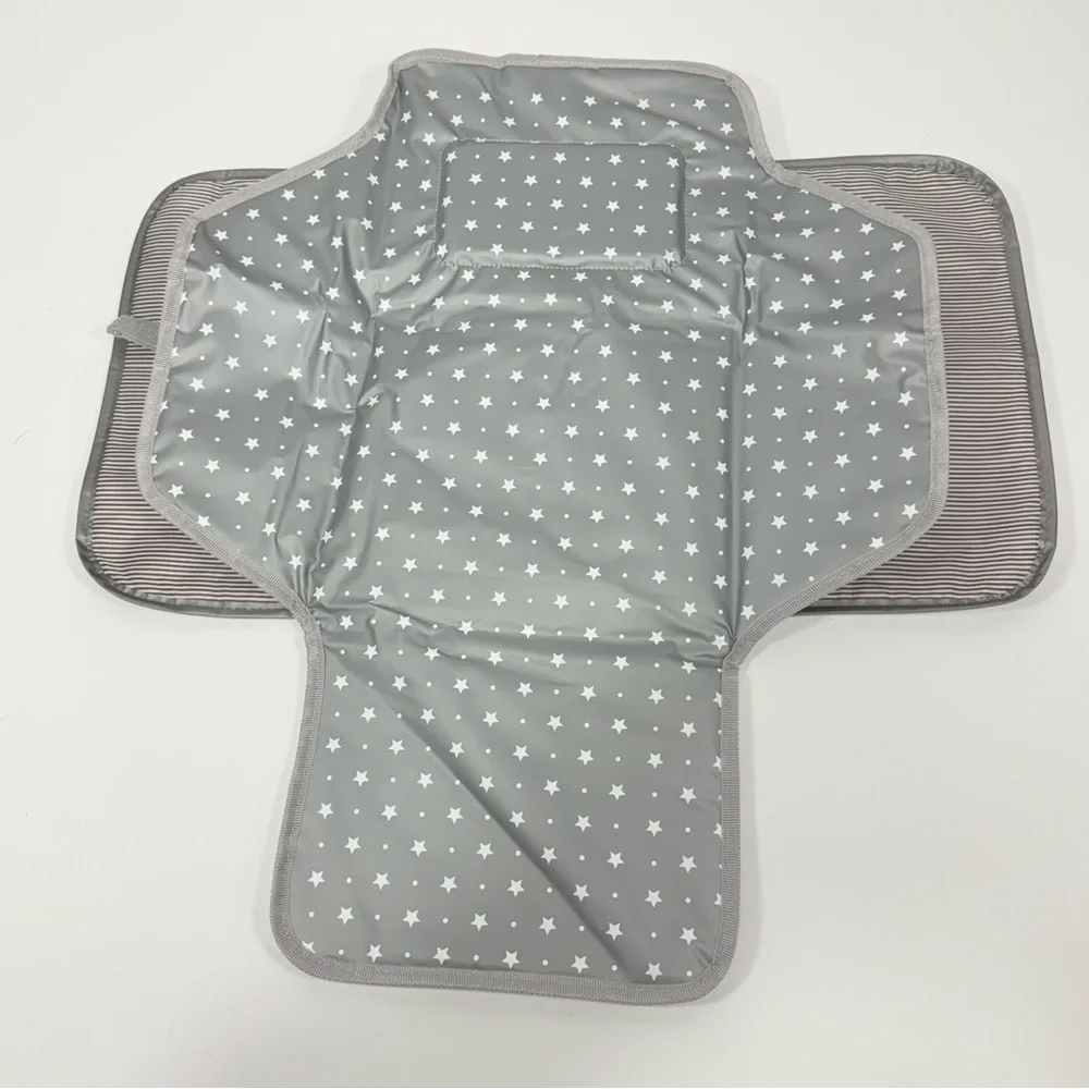 Portable Travel Baby Changing Pad Kimusium Polka Dot Stripe Bundle OS