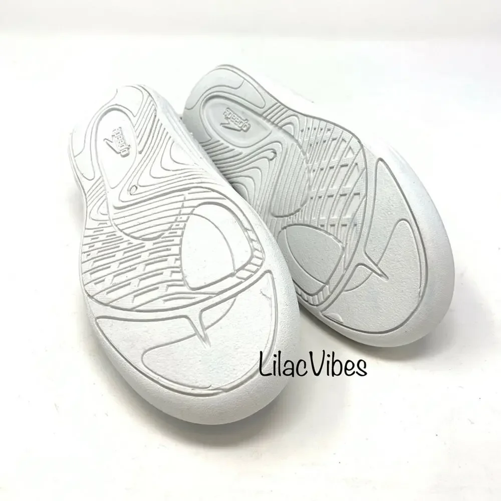 Speedo Surf Strider Water Shoes White Black Medium Size 13/1