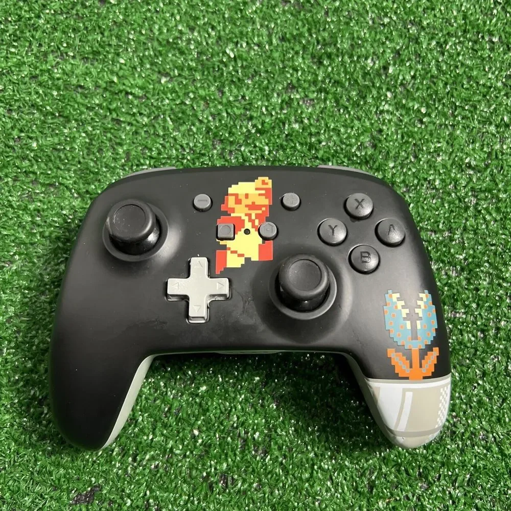Power A Retro 8-Bit Super Mario Wireless Controller Nintendo Switch‎ NO COVER