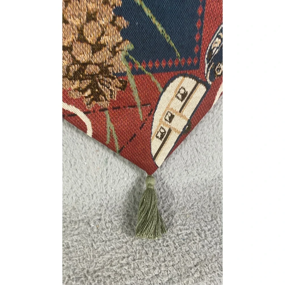 Annie Danielson Happy‎ Campers Fabric Wall Hanging Camping Cabin Decor Rustic