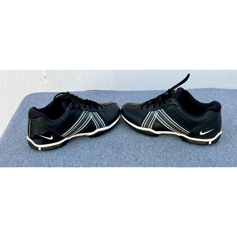 Nike Lunar Duet Classic Womens Golf Shoes Black White 549583-001 Size 6.5