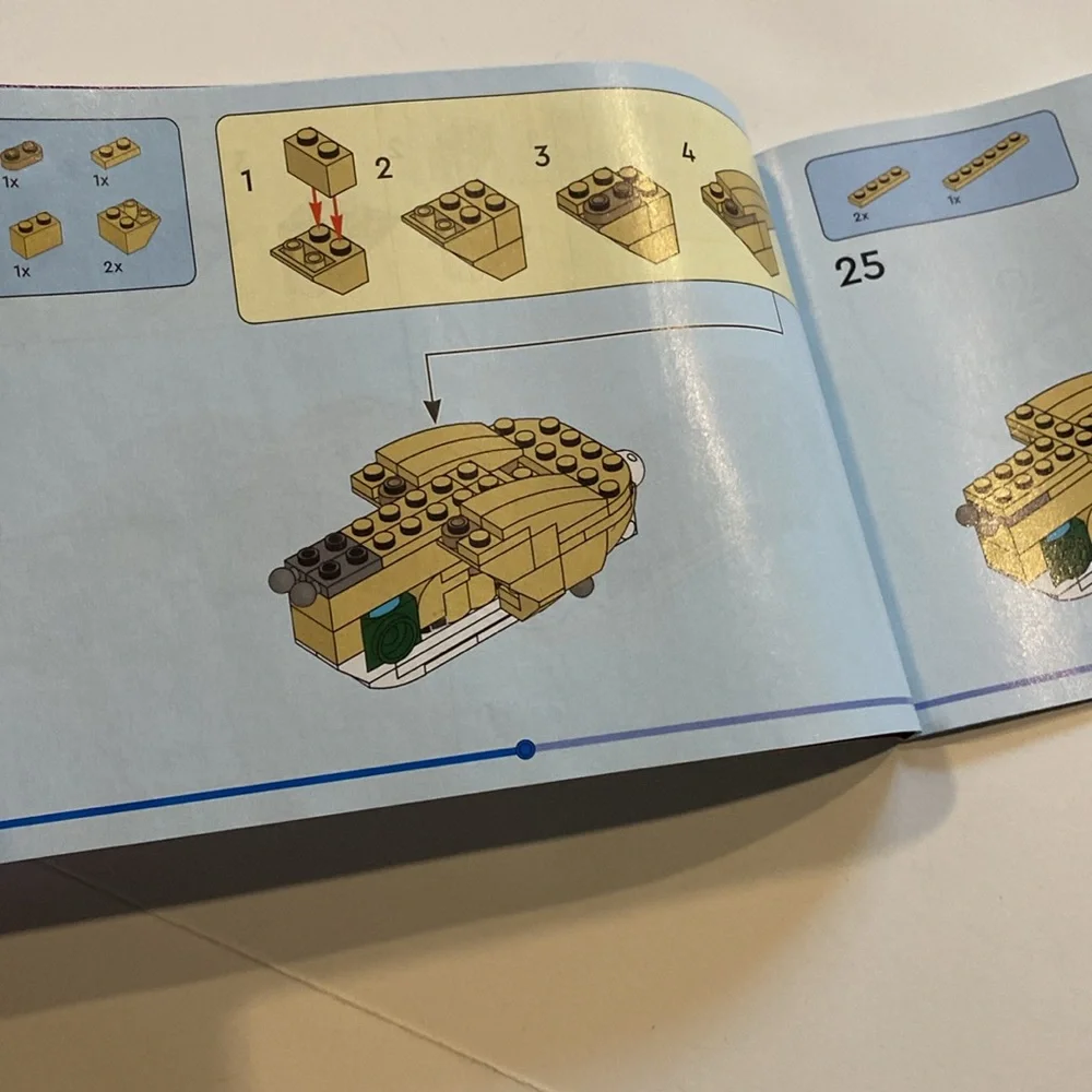 Lego Creator 3 in 1 31162 Instruction Booklets Bunny Llama Seal