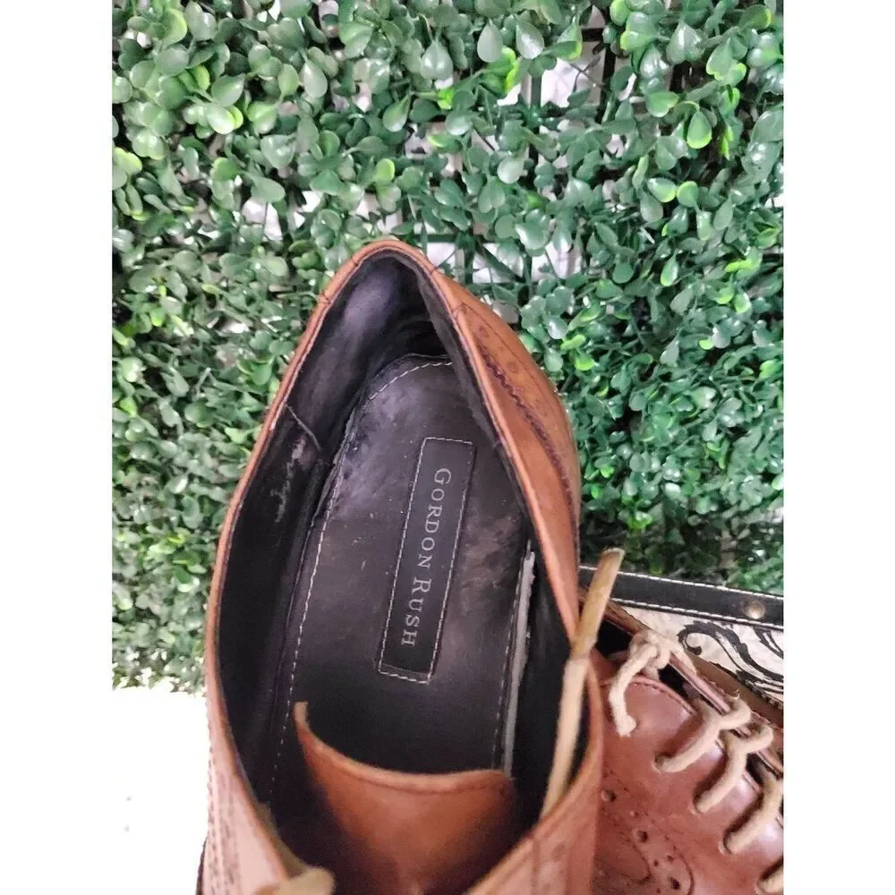 Gordon Rush brown leather