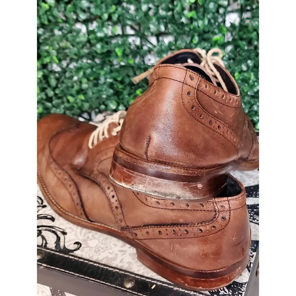 Gordon Rush brown leather