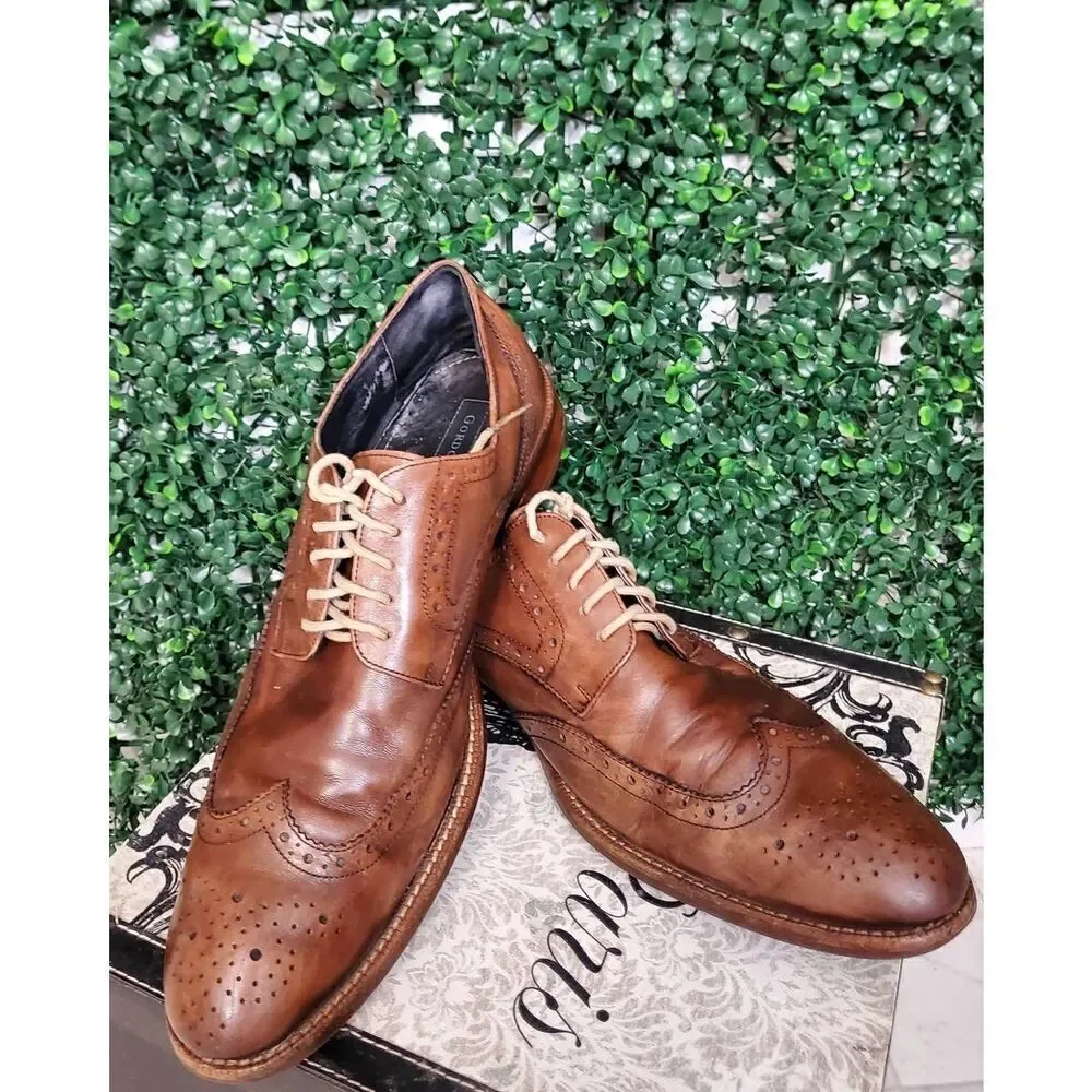 Gordon Rush brown leather