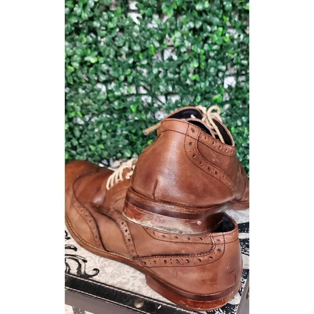 Gordon Rush brown leather