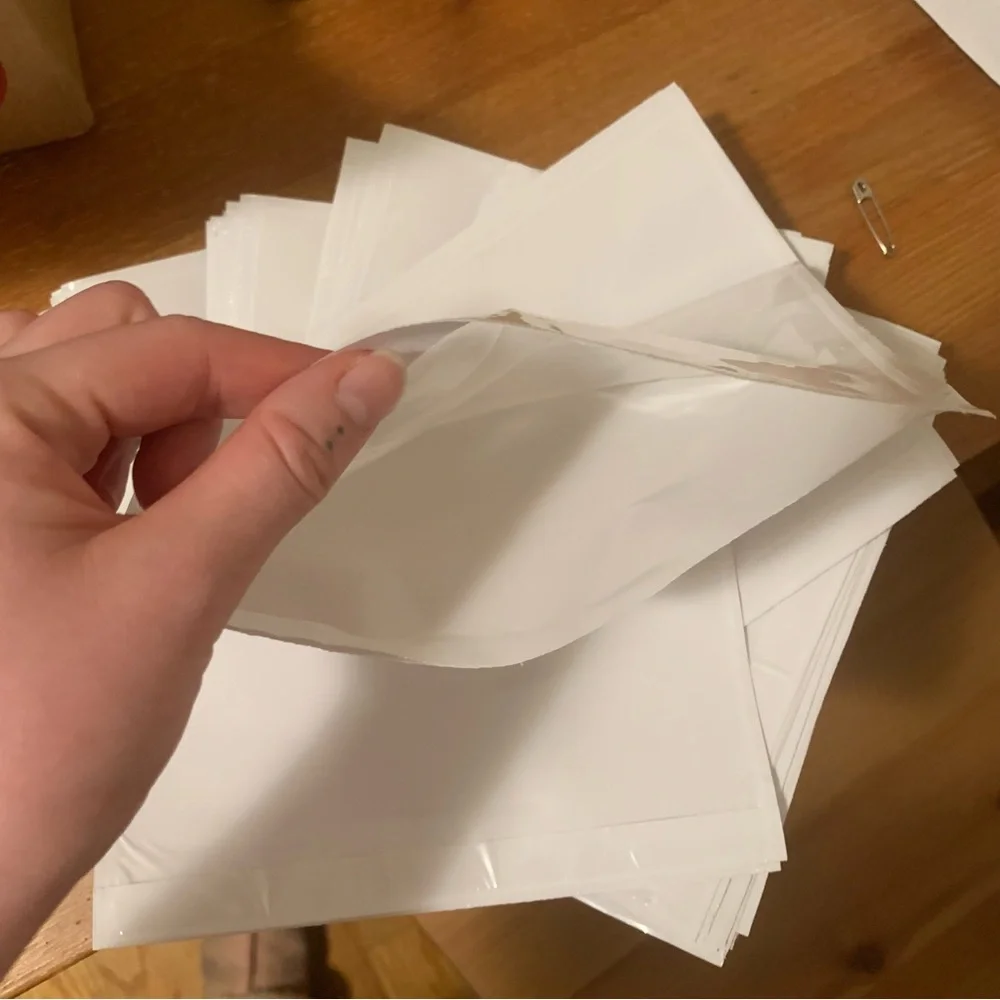 Shipping Label adhesive envelopes
