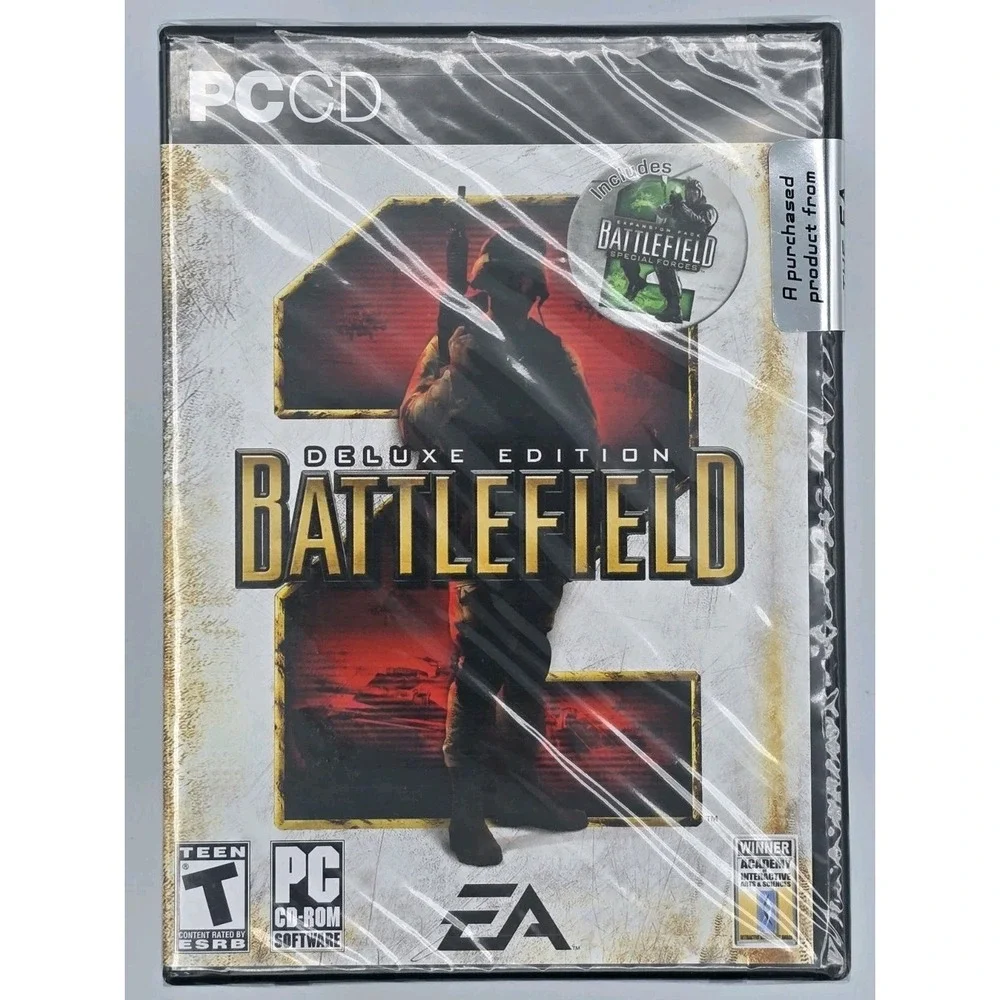 Battlefield 2 Deluxe‎ Edition (PC, 2005) Brand New Sealed