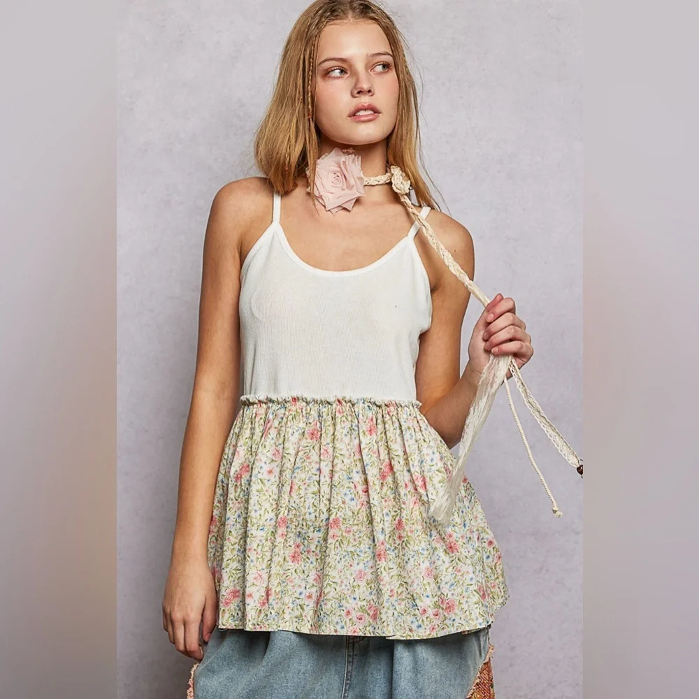 POL “ Rosewood Trail Belt “ | Pink Rose
