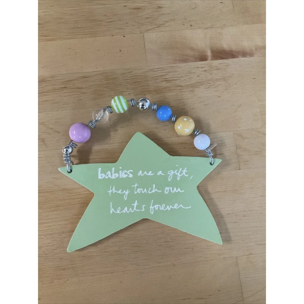 Stepping Stones baby plaque