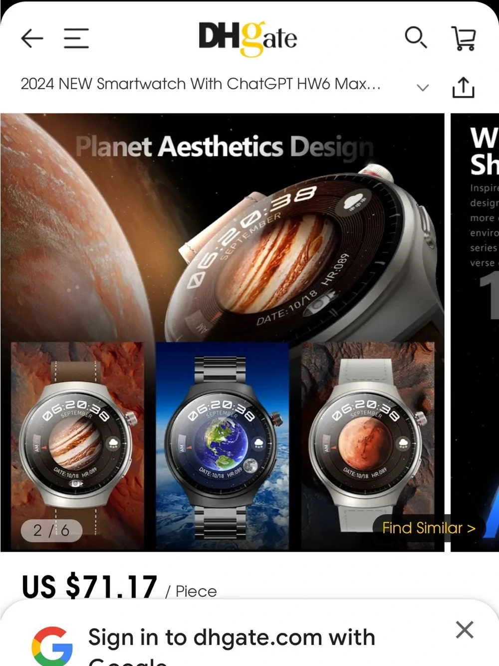 Max Smartwatch -