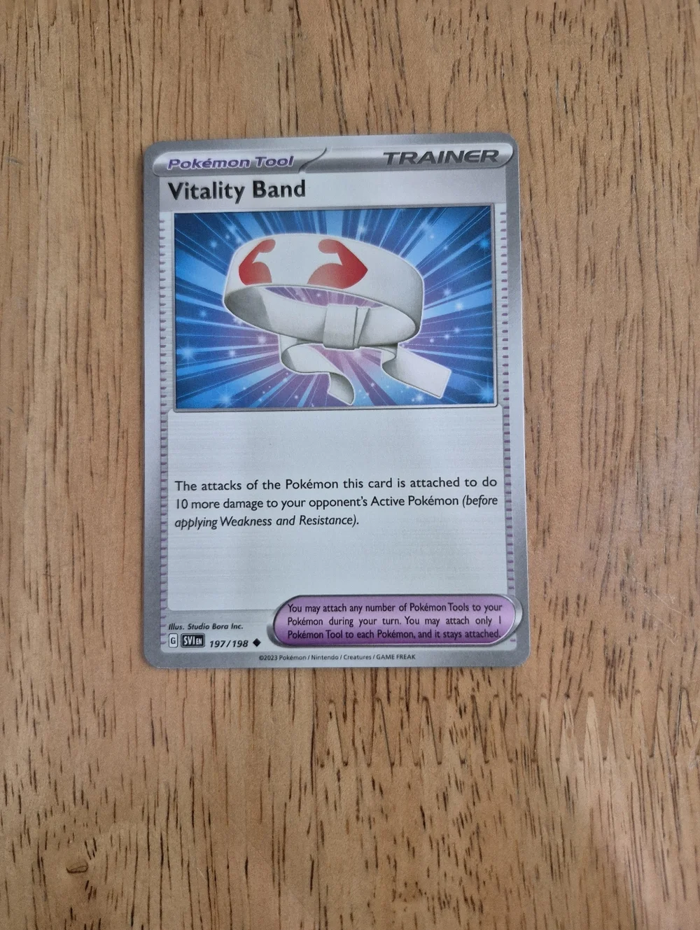 🔥 QTY 2 Pokémon Trainer Card Tool Vitality Band