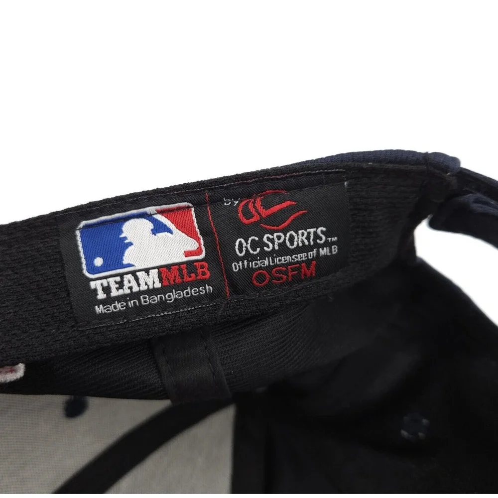 Houston Astros Strapback Hat Baseball Cap Team MLB Adult Adjustable Blue OSFM‎