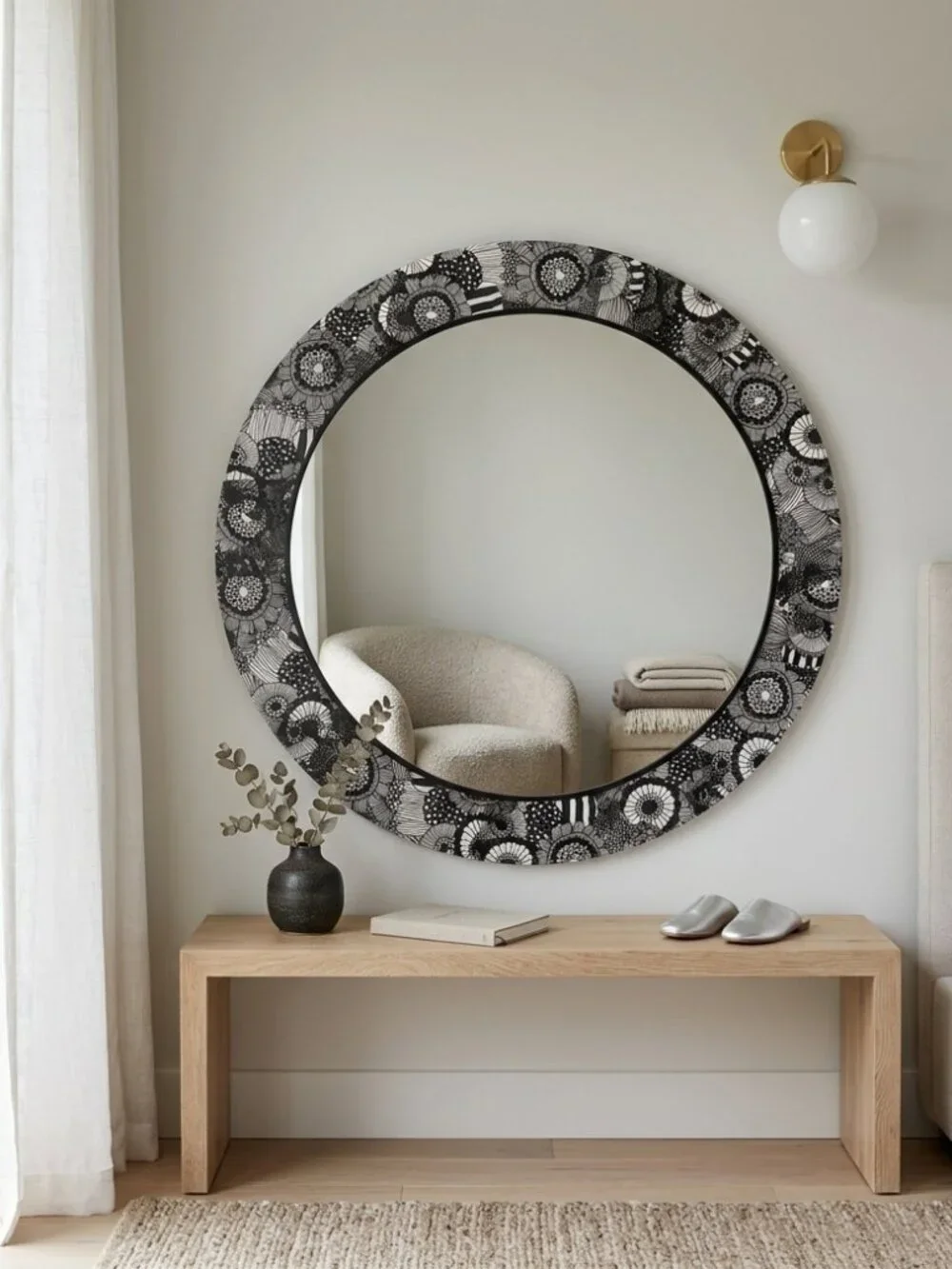 Boutique handcrafted round