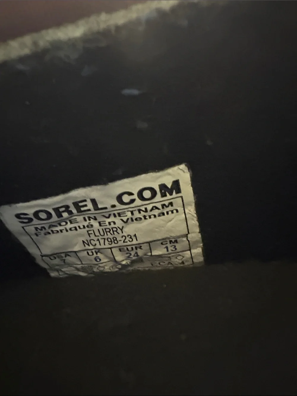 Sorel strap winter