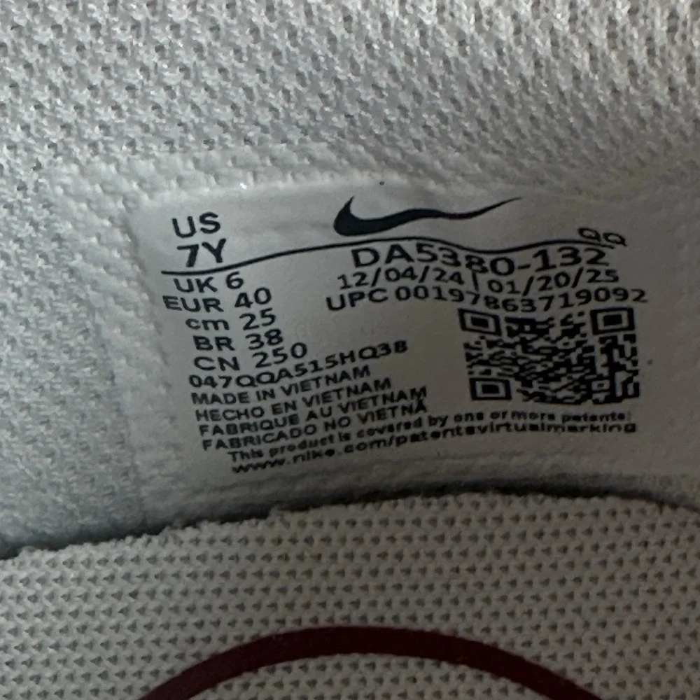 Nike part interest details