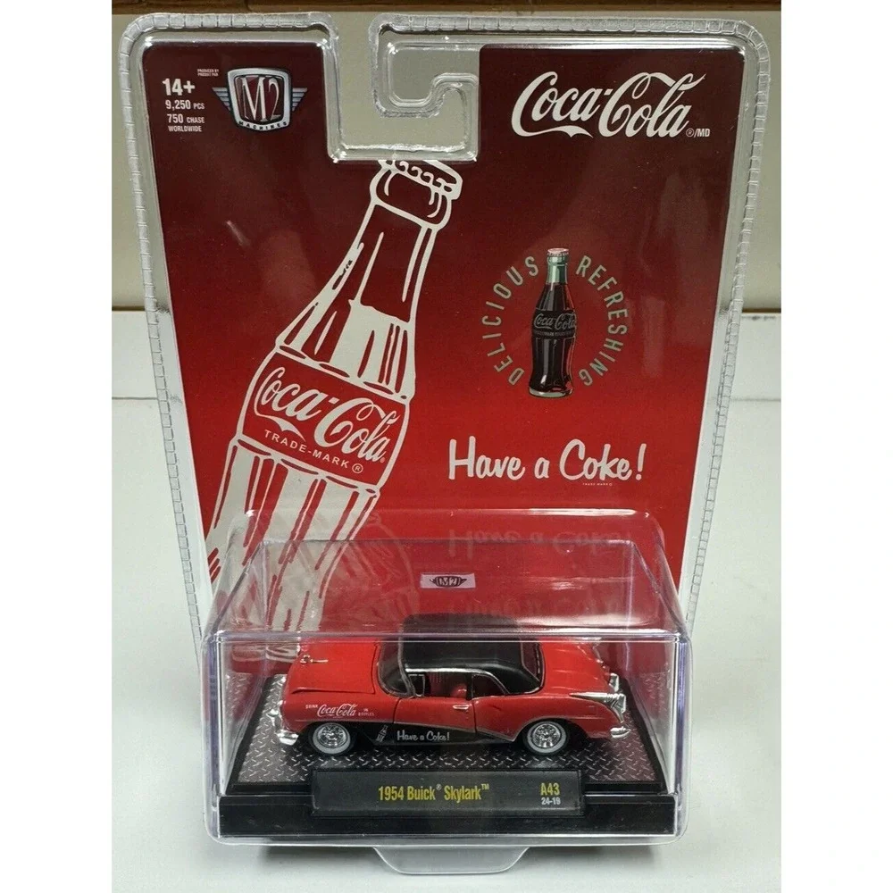 2024 M2 Machines Coke: Red 1954 Buick Skylark‎ CHASE A43 24-19 w/ Acrylic Case